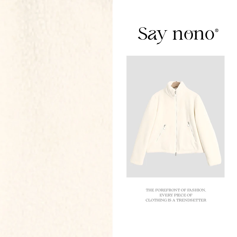 懒猫nono│Saynono新国标【90绒】泰迪绒短款鹅绒服女款外套  703