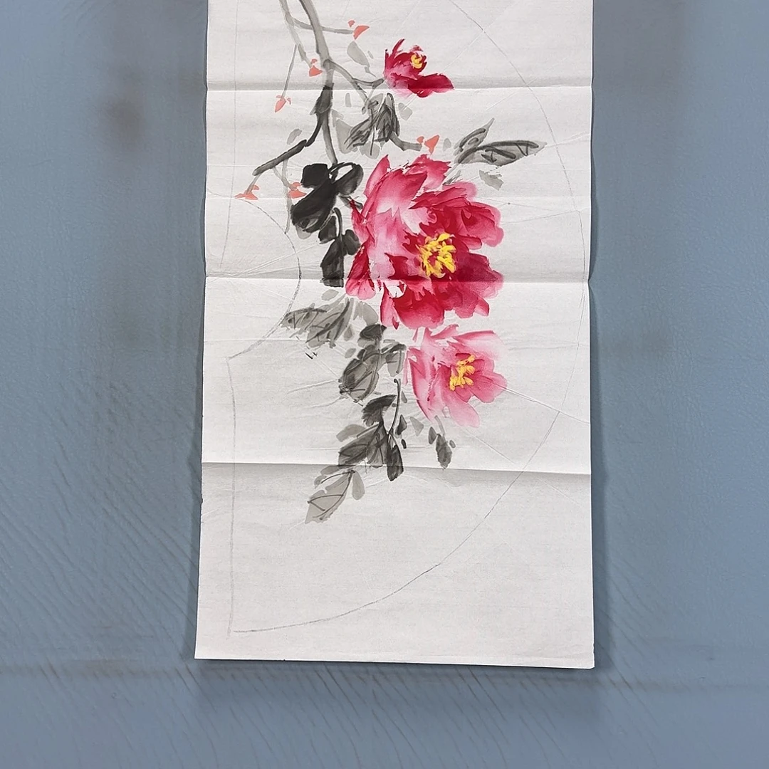 国画606 牡丹仙子好可爱