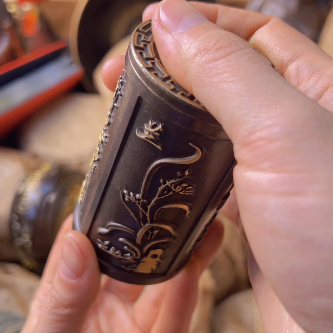 原矿风磨铜牙签铜