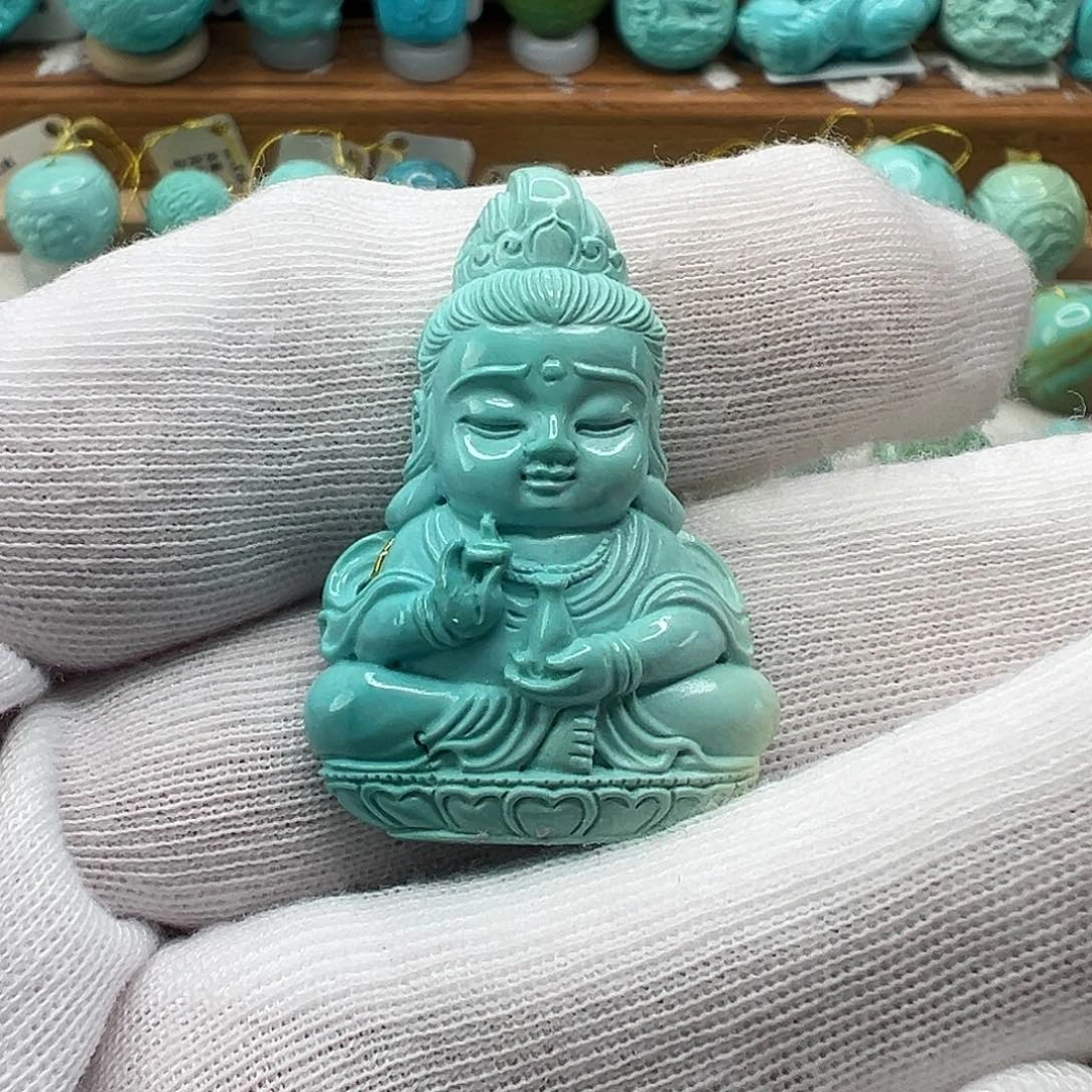 绿松石配饰未镶嵌