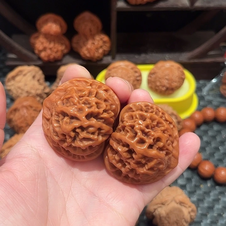 老***薛文玩核桃把件精品