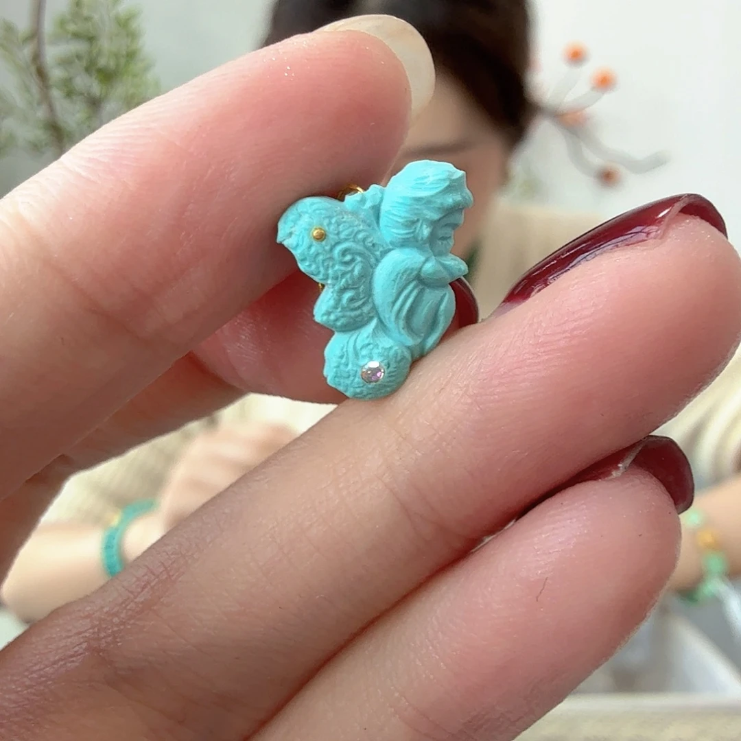 绿松石未镶嵌珠宝奇石