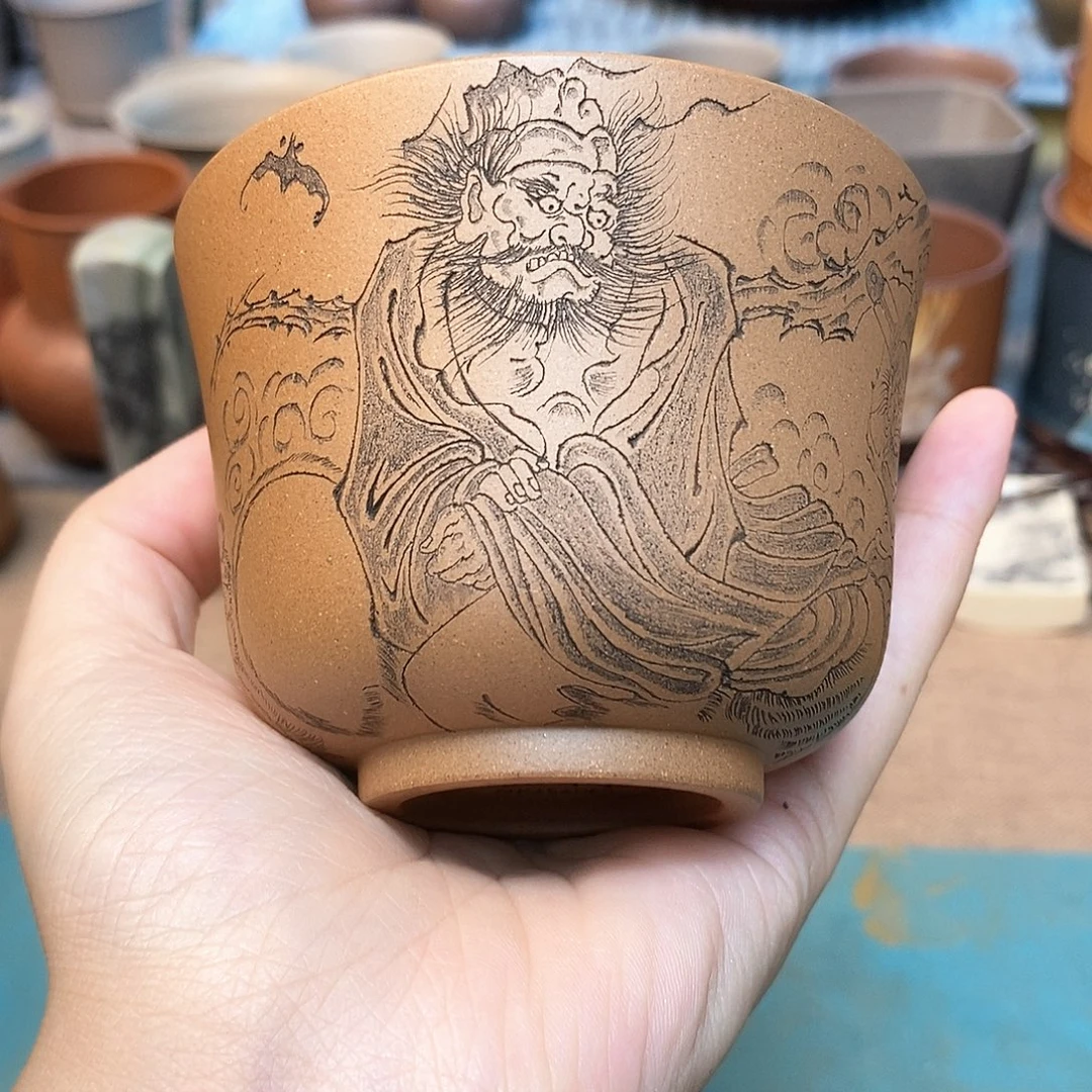茶杯紫砂宜兴紫砂杯