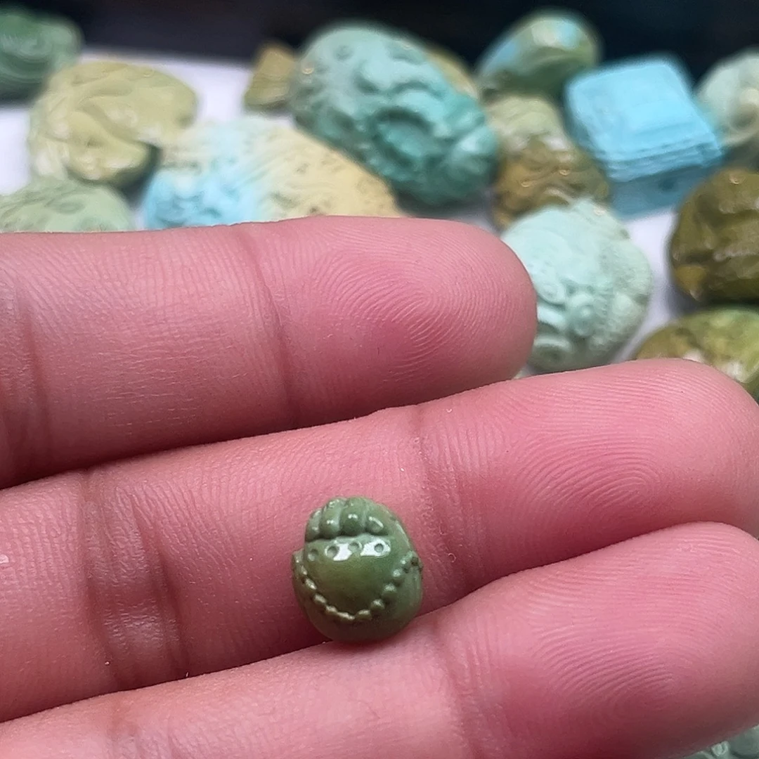 绿松石未镶嵌吊坠(不含链)