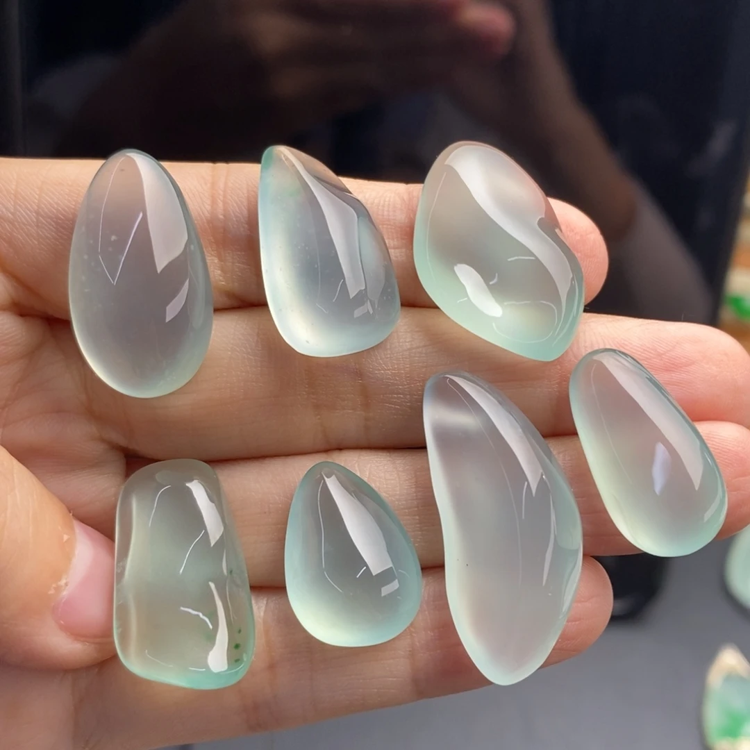 定制翡翠未镶嵌    太美啦