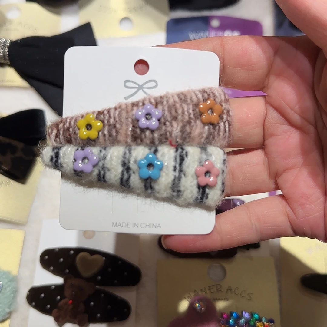 非金属小花掰掰夹