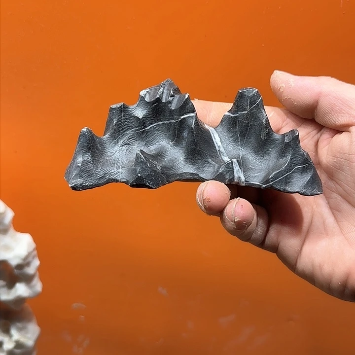 茶宠谦*奇石茶宠鱼缸文房摆件