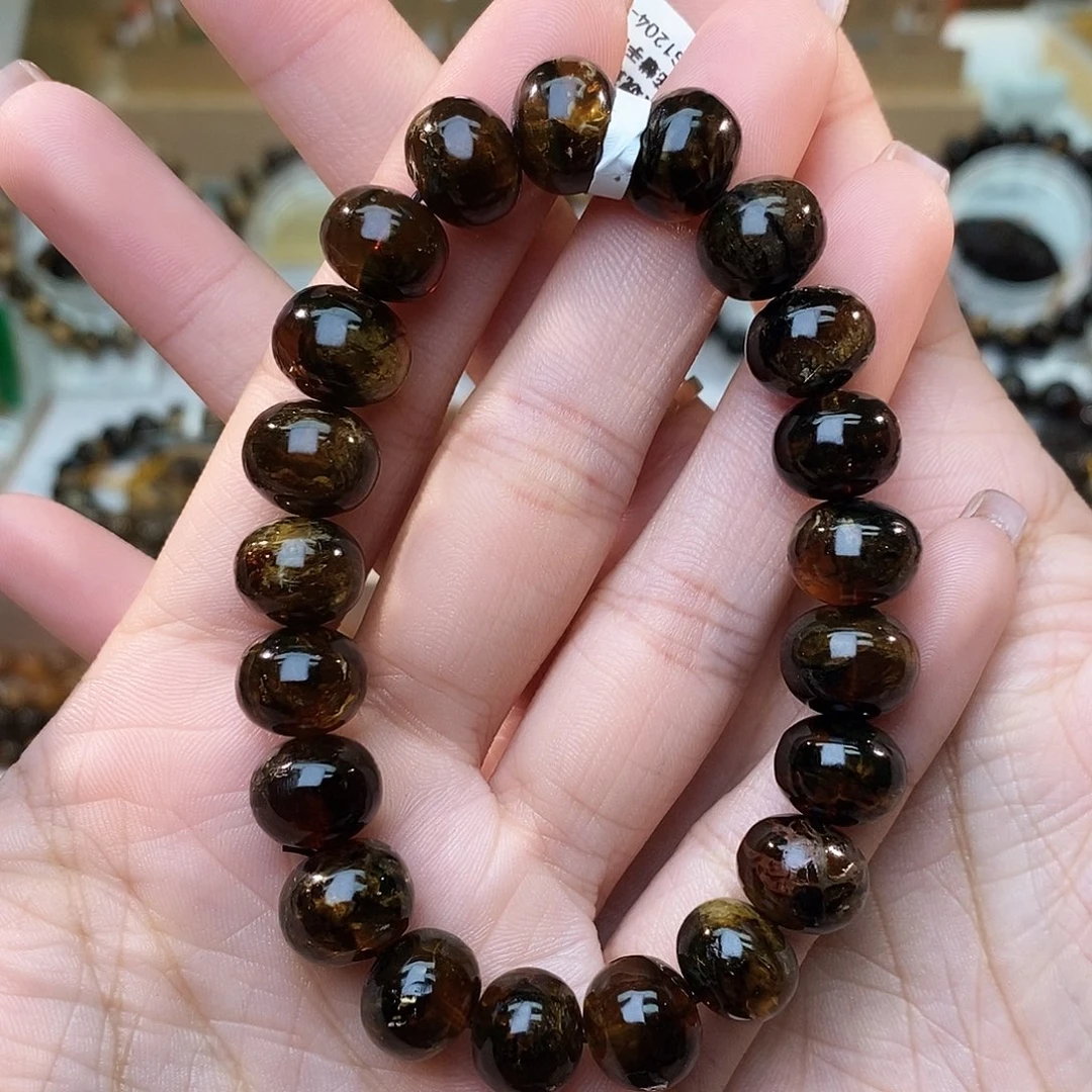 琥珀未镶嵌手链11➕