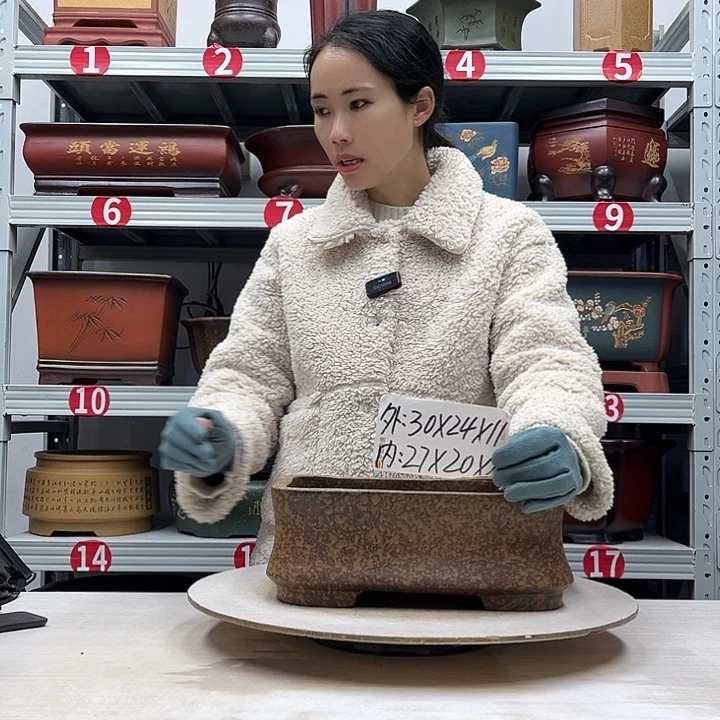 紫砂花盆紫砂花盆