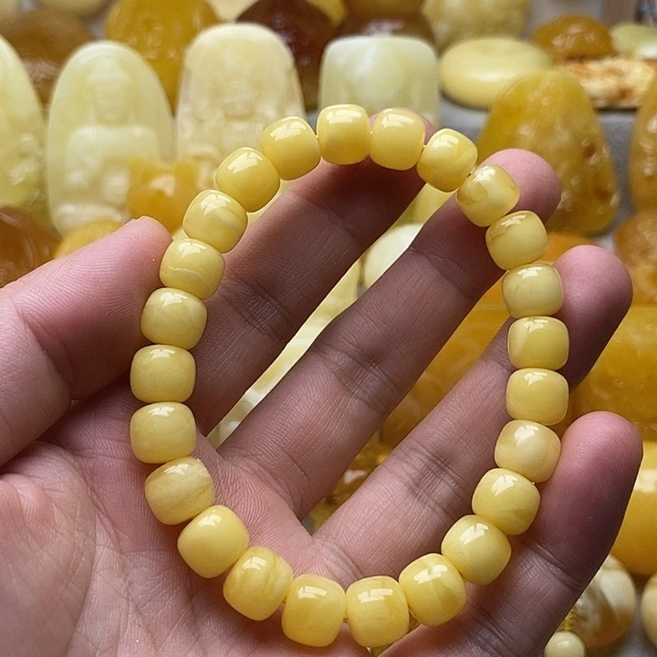 琥珀颈饰未镶嵌琥珀蜜蜡吊坠