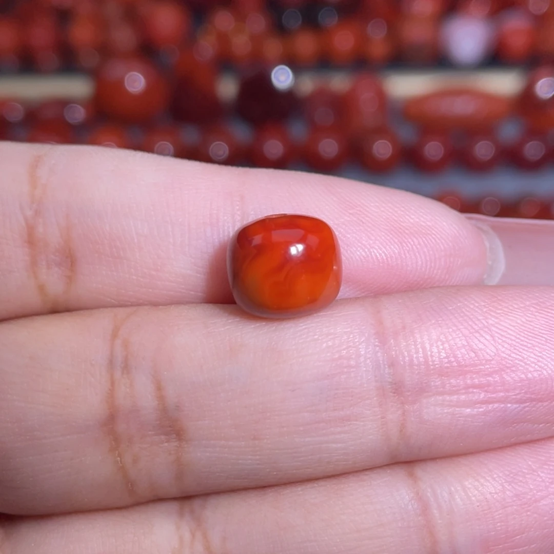 南红玛瑙未镶嵌瓦西老型卡10.4