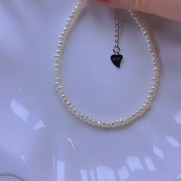 淡水珍珠手绳合金