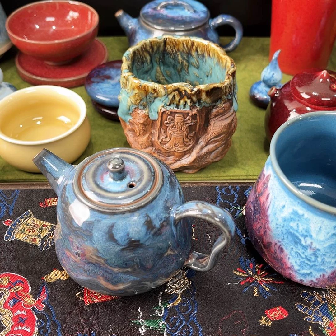 五大名窑钧瓷茶具亟*西