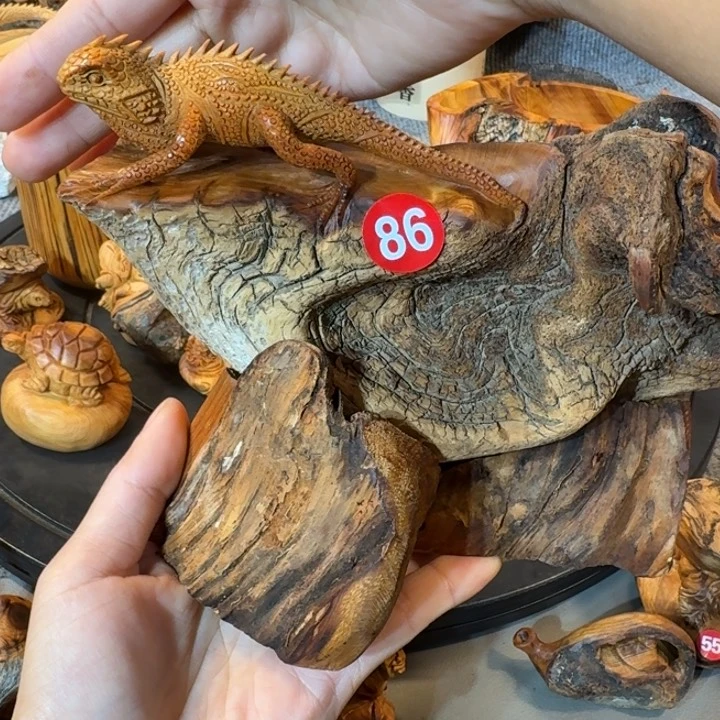 崖柏摆件手把件等