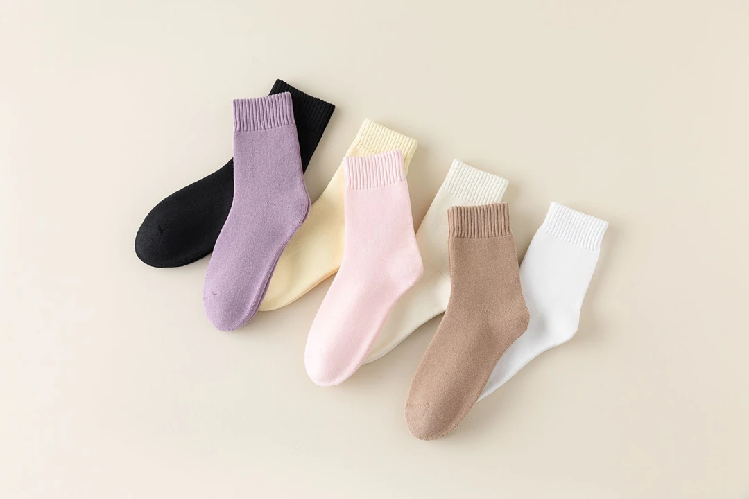 恩熙甄选：新款秋冬保暖加厚款毛圈袜厚袜子W8188