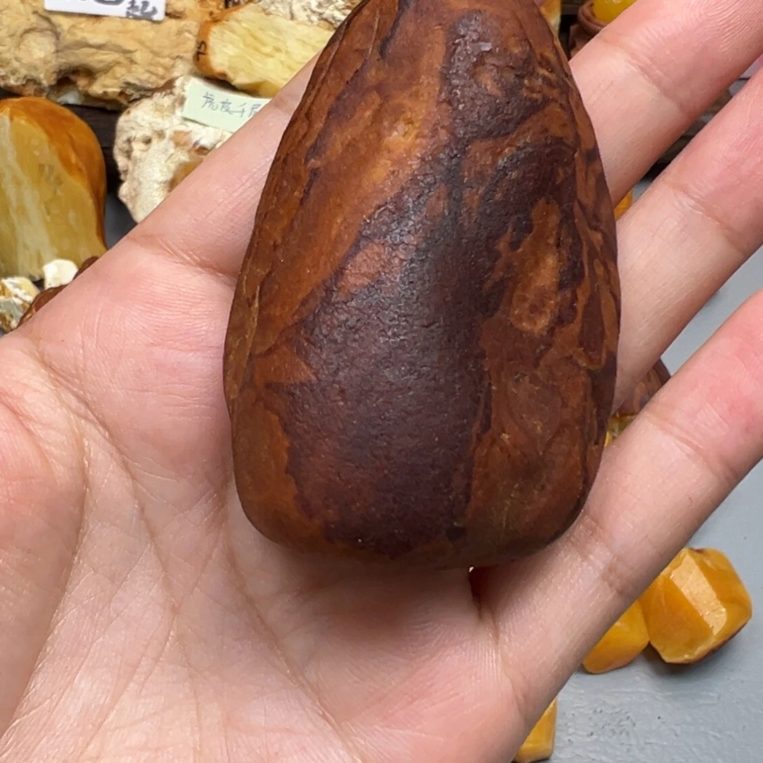 呼***哥未镶嵌定制琥珀蜜蜡