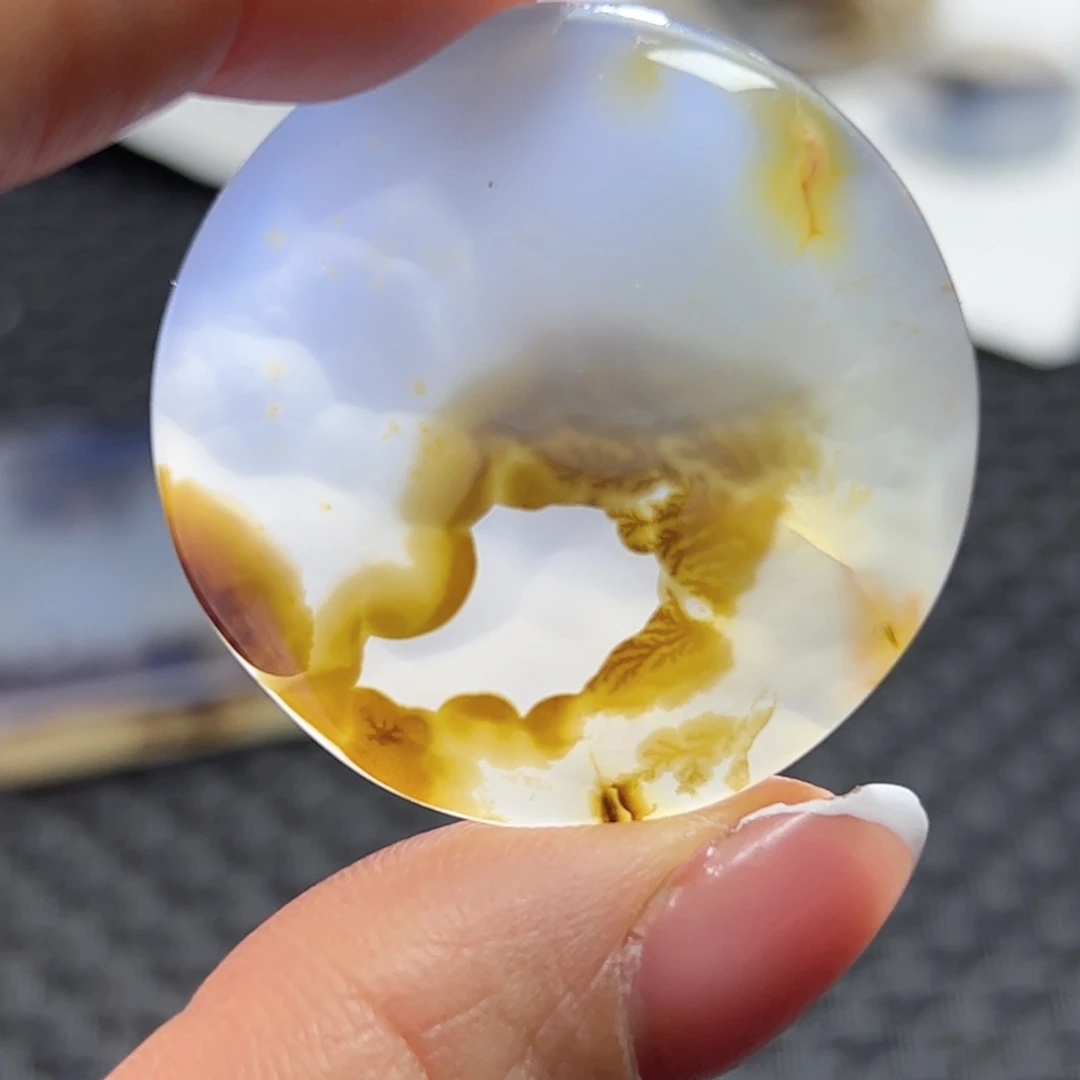 玛瑙/玉髓珠宝半成品未镶嵌