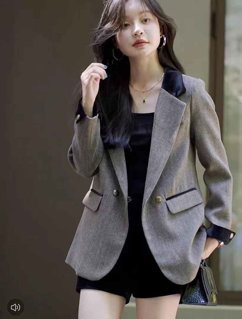 【MAINI】欧若风穿搭2025新款春季女装设计师小香风时尚套装