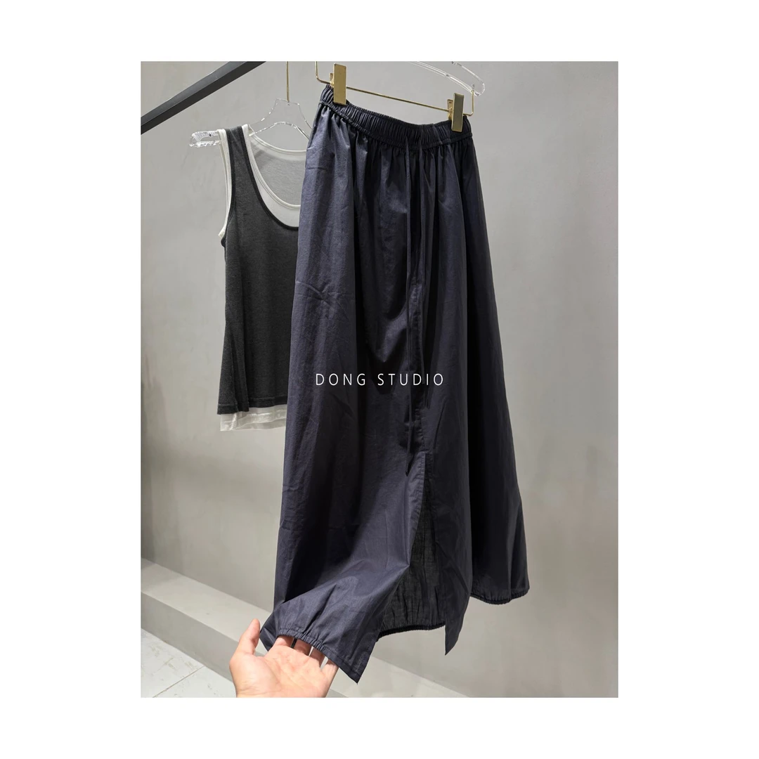 捡漏价*L尺码*收腰显瘦极简半身裙J6557