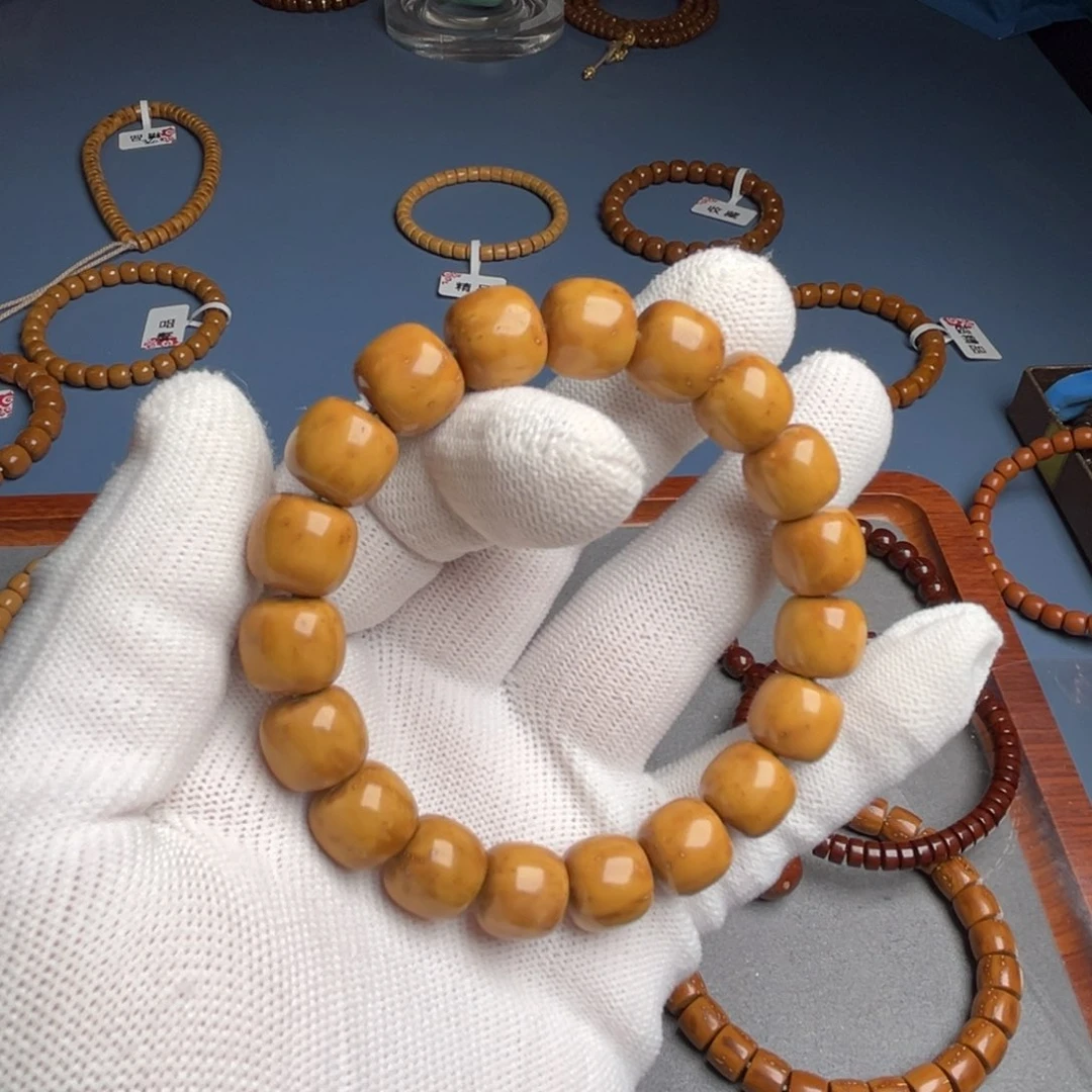 紫金鼠手串12尺实心鼠