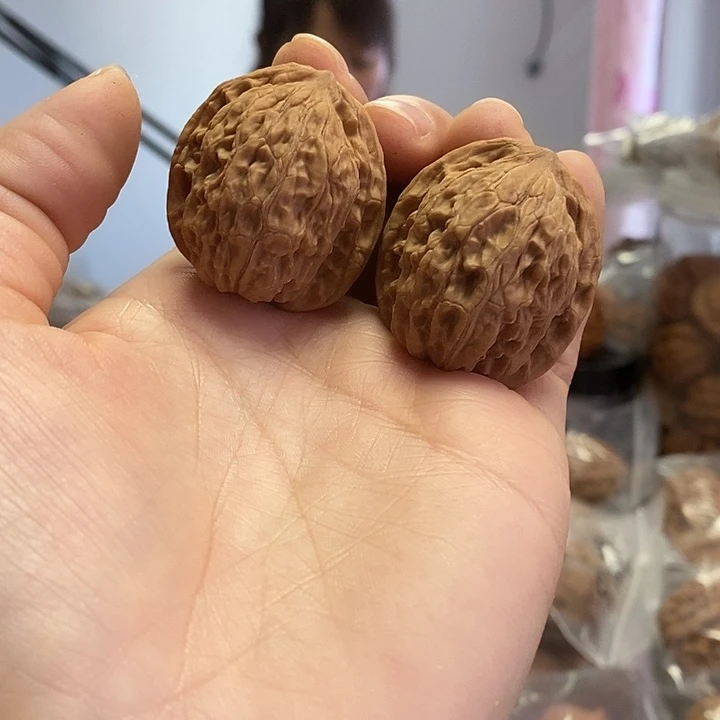 文玩核桃把件33坐地炮小众