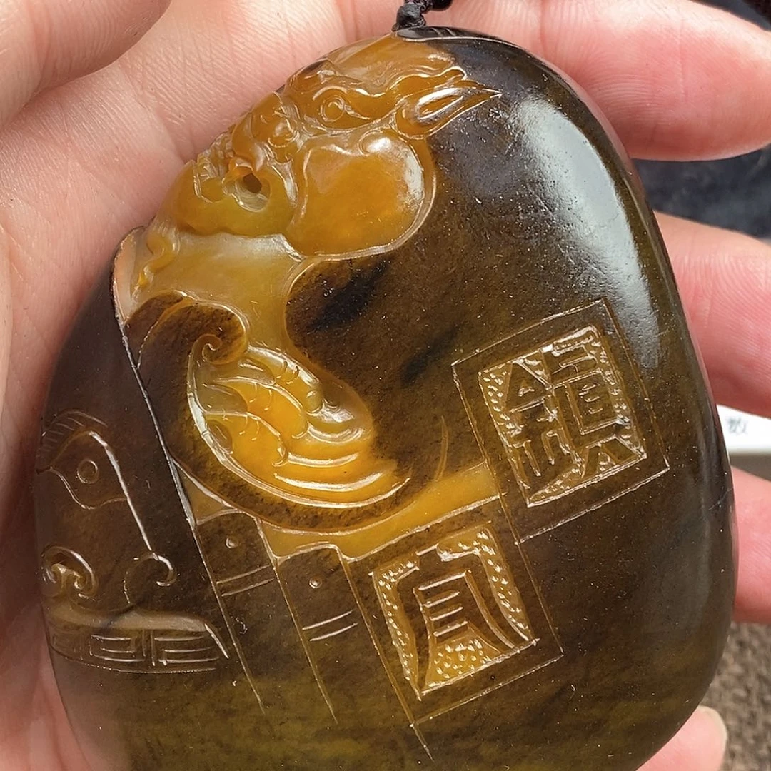 和田玉挂件未镶嵌