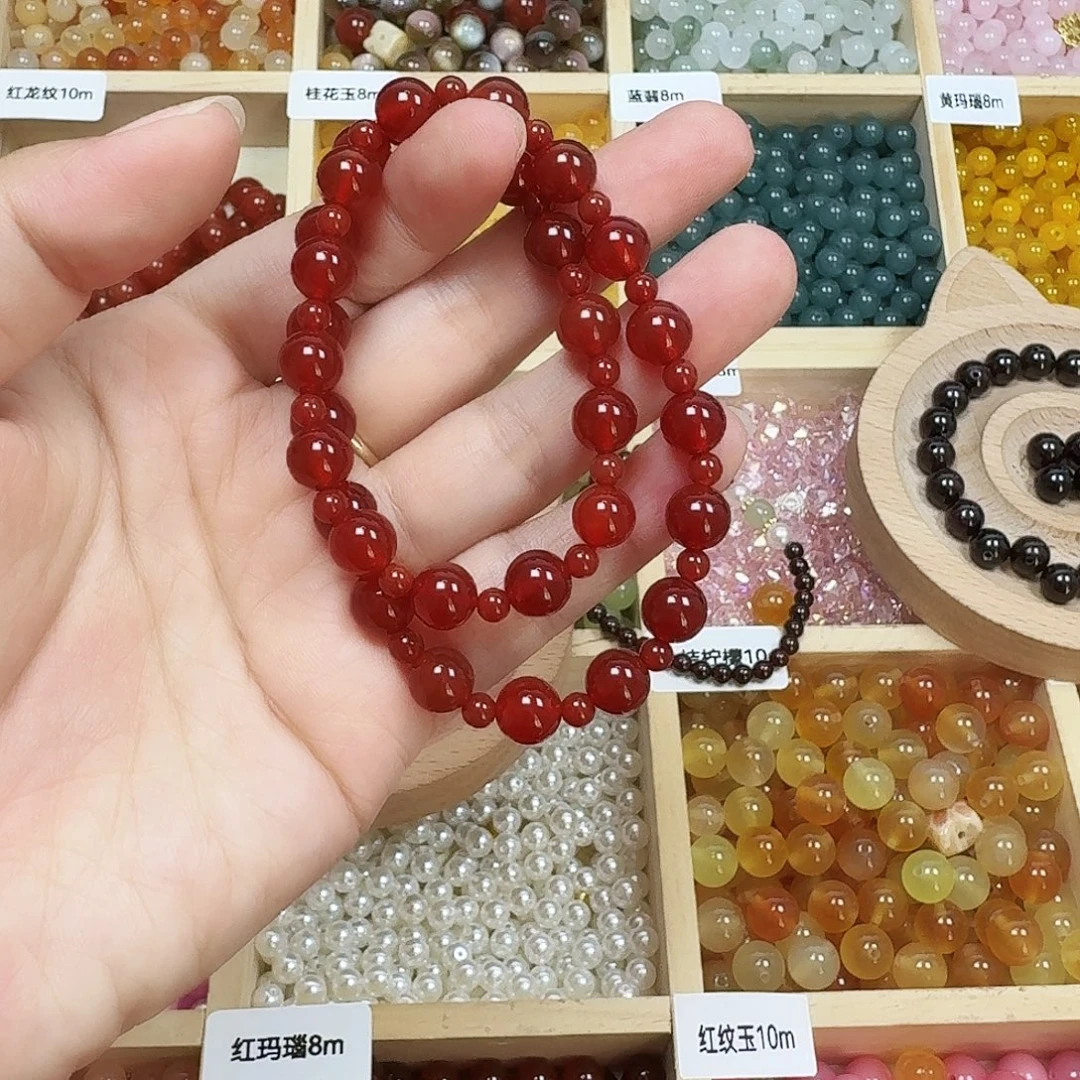 查罗石合金手绳天然玉石手串