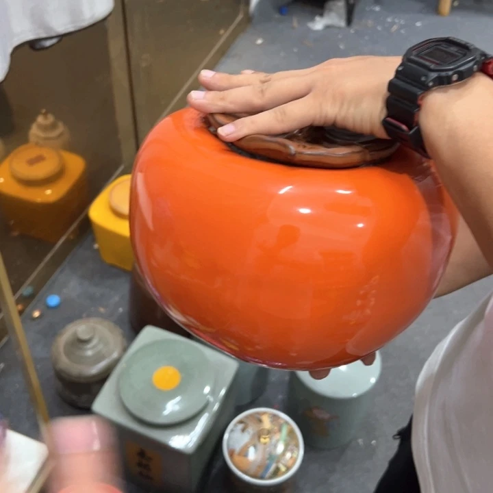 瑕疵福利品陶瓷茶叶罐