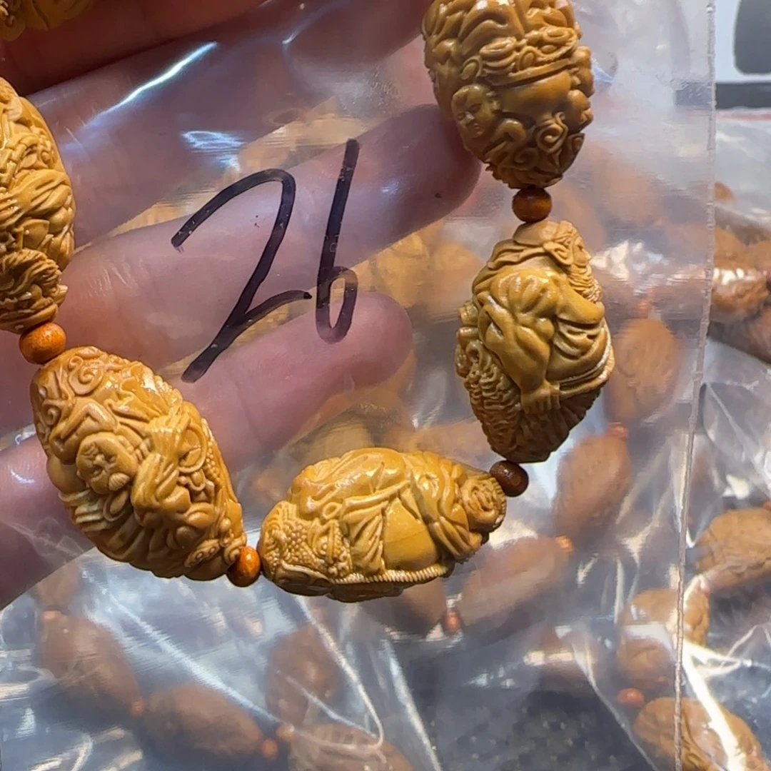 橄榄核手串/手链过市场