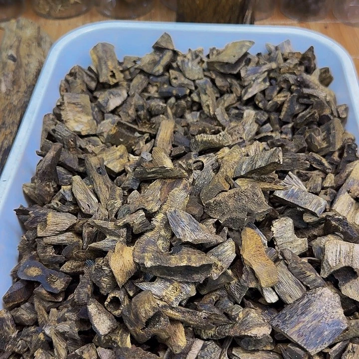 沉香碎屑沉香一***愁海南绿棋碎料100克