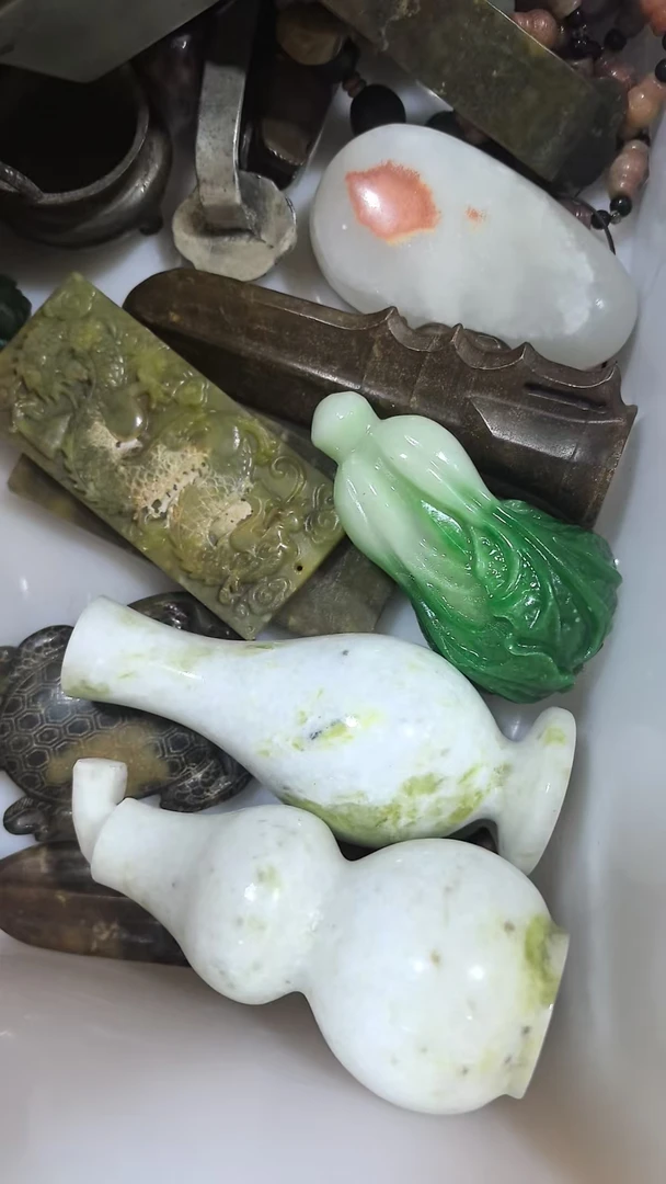 玉器摆件扳指镯子玉件仿古物件通用链接一物一拍请截好图备注发货