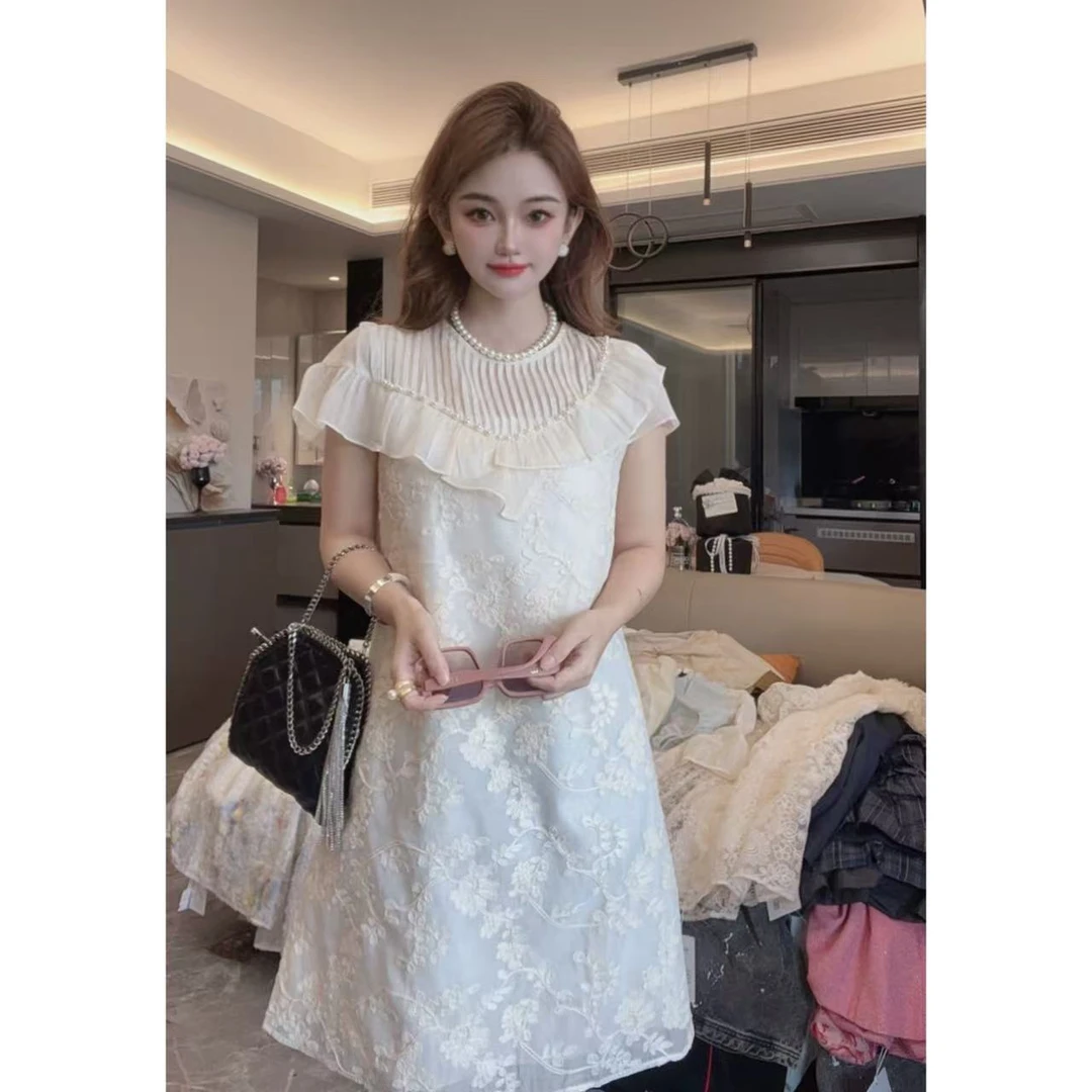 【半夏专属】夏季高级时尚气质修身显瘦小香风连衣裙8104