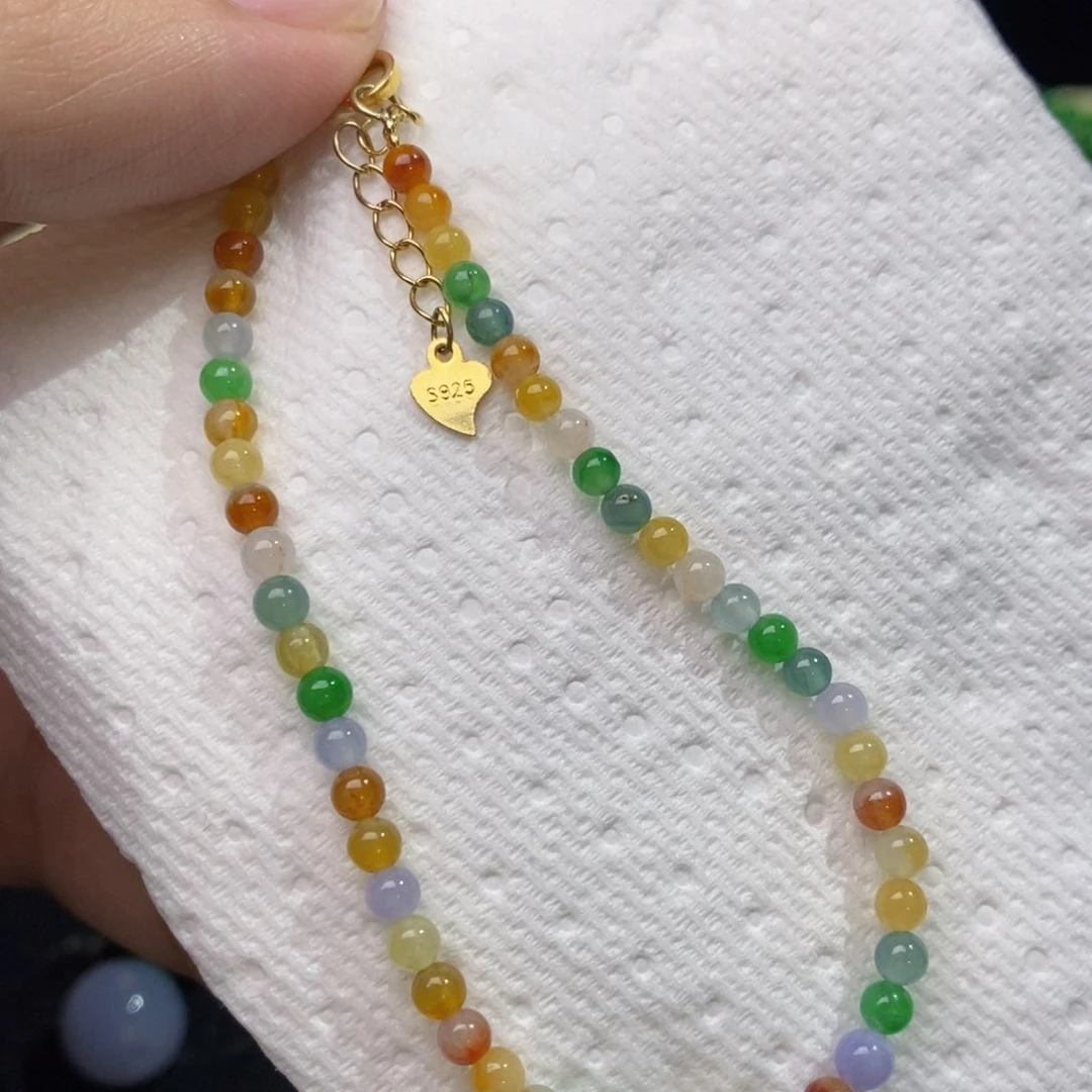 定制翡翠未镶嵌七彩猪猪