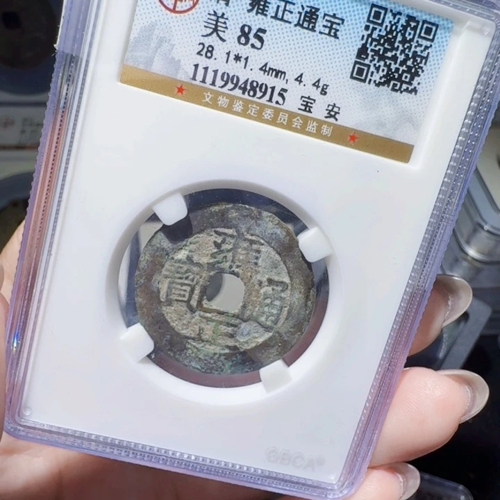 铜DX评级币一个，28尺寸8915