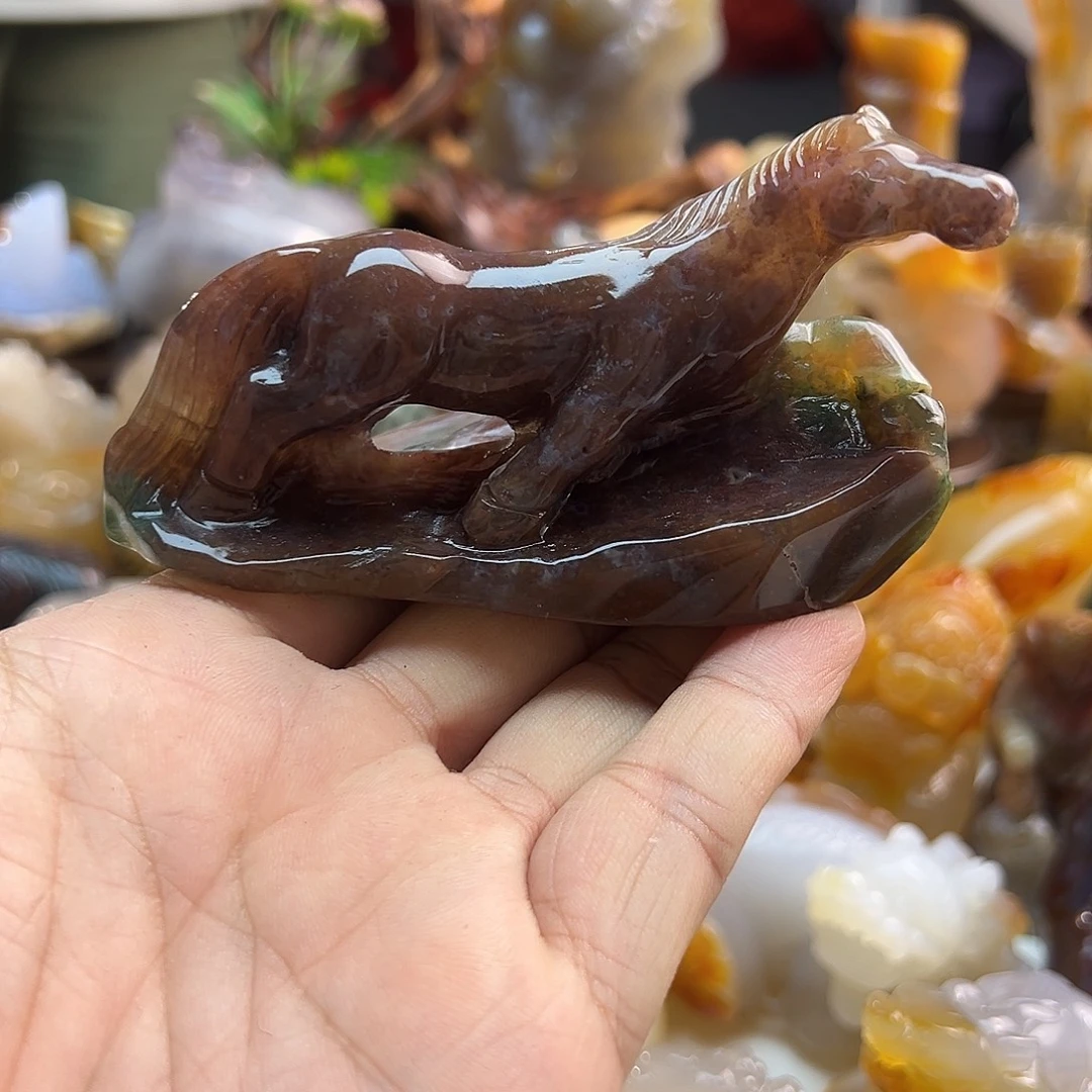 玛瑙/玉髓未镶嵌颈饰