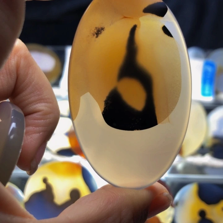 合金玛瑙/玉髓珠宝奇石138