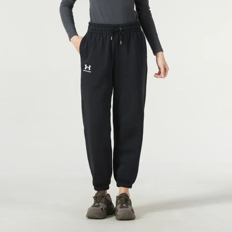 安德玛裤子女裤 新款运动裤健身训练潮流时尚抓绒保暖休闲裤长裤