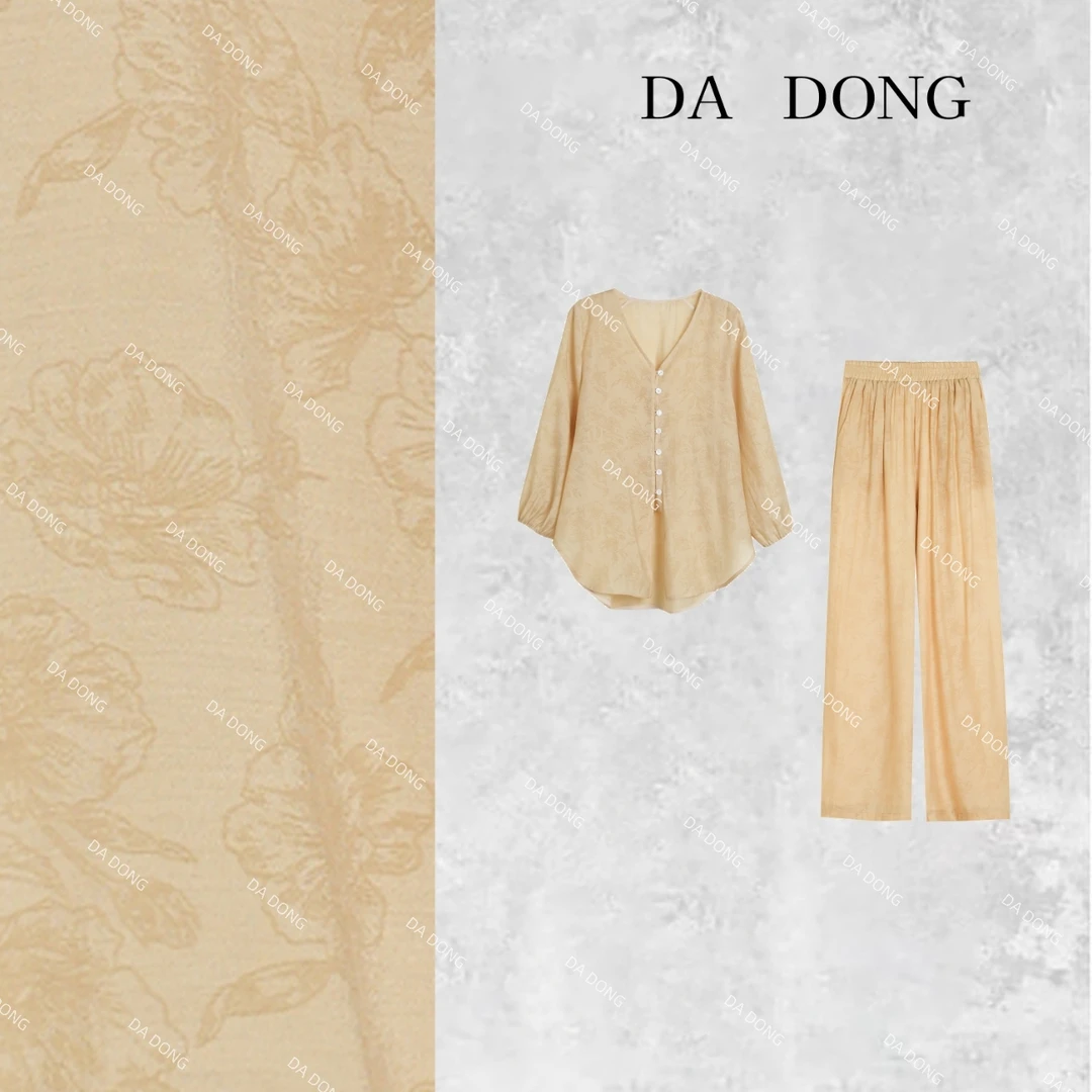 回眸--新中式国风气质休闲时尚夏季薄款宽松潮流轻奢小众复古套装