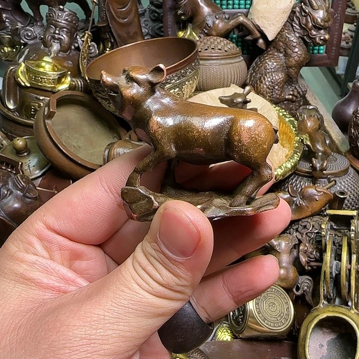 铜器办公室茶室摆件