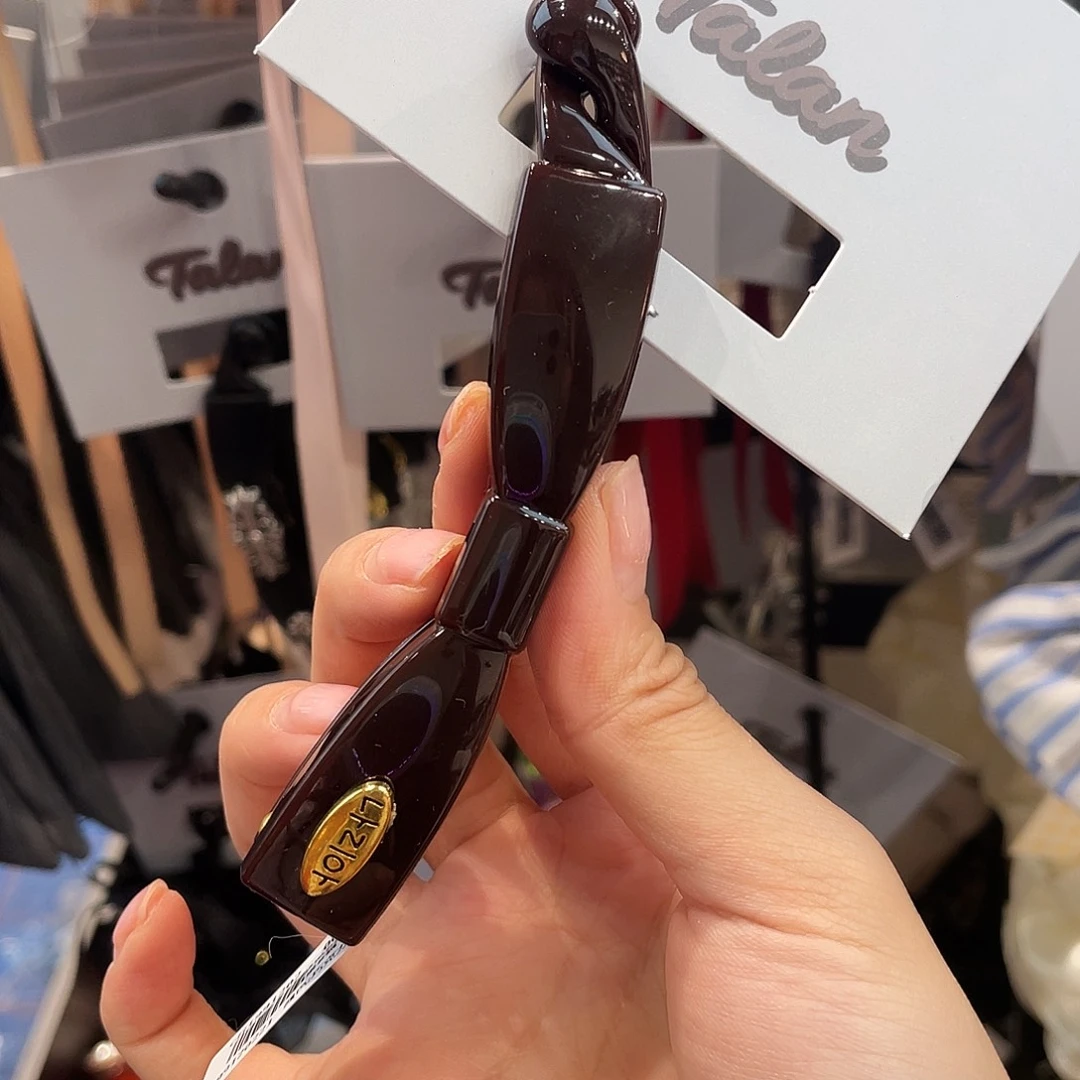 皮质非金属54 巧克力香蕉夹