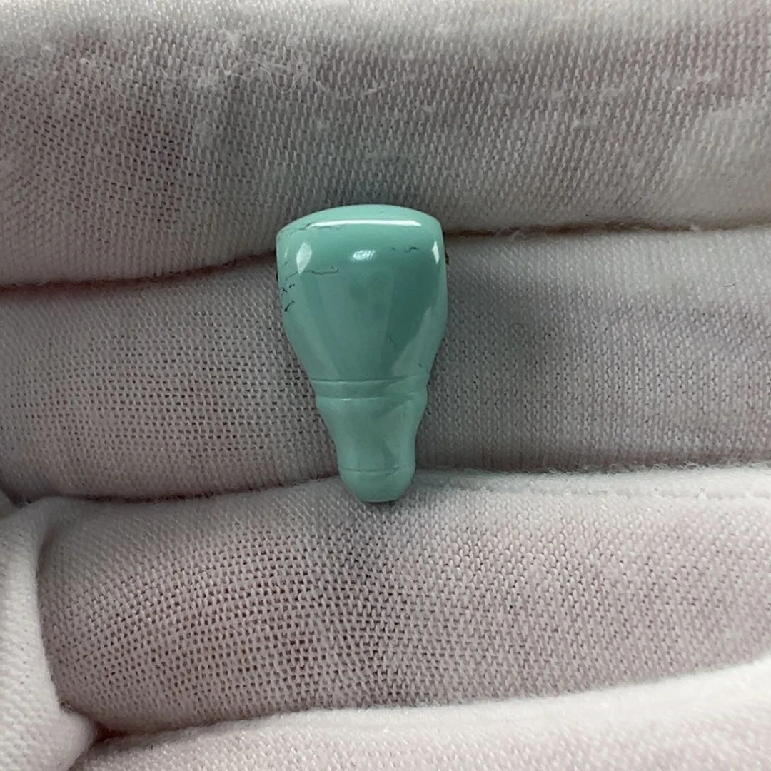 未镶嵌绿松石三通9.6mm