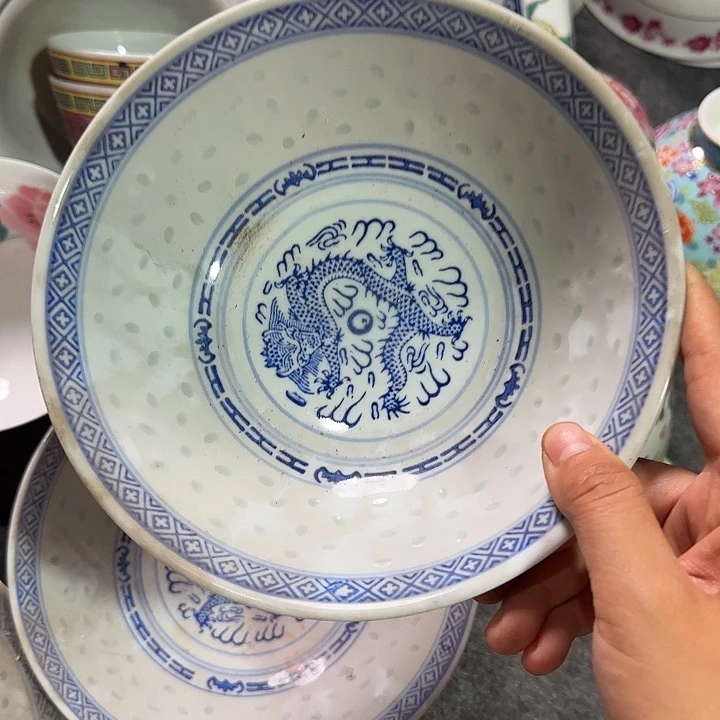 瓷片景德镇陶瓷一个大碗18