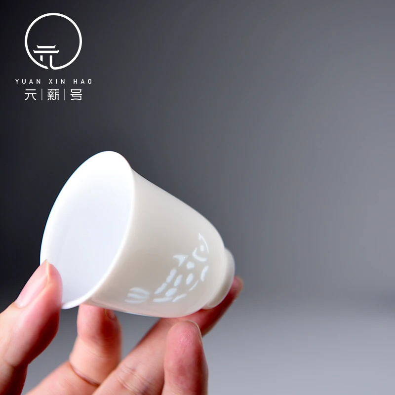 古古景德镇瓷器溯源行四大工艺杯4件套40ml——cdx0001