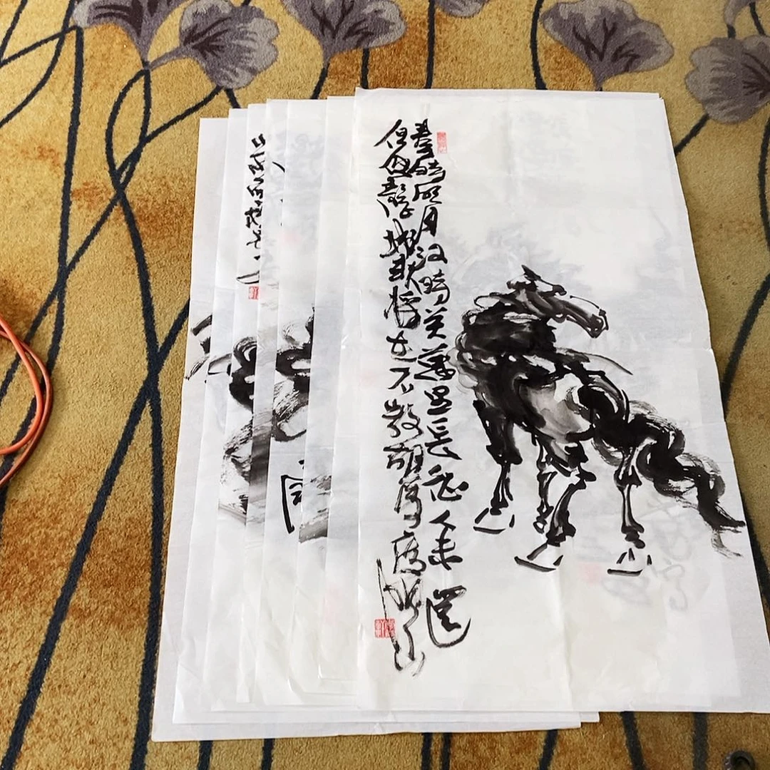 国画中****化50/100李雨轩手绘画心