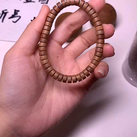 檀香木吴****)老山檀香药片珠