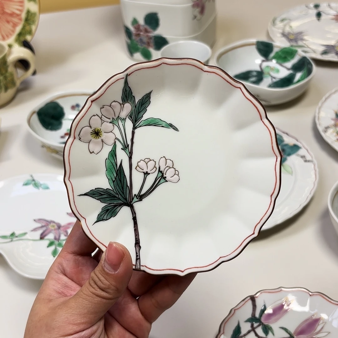 瓷     宫本 13cm 盘