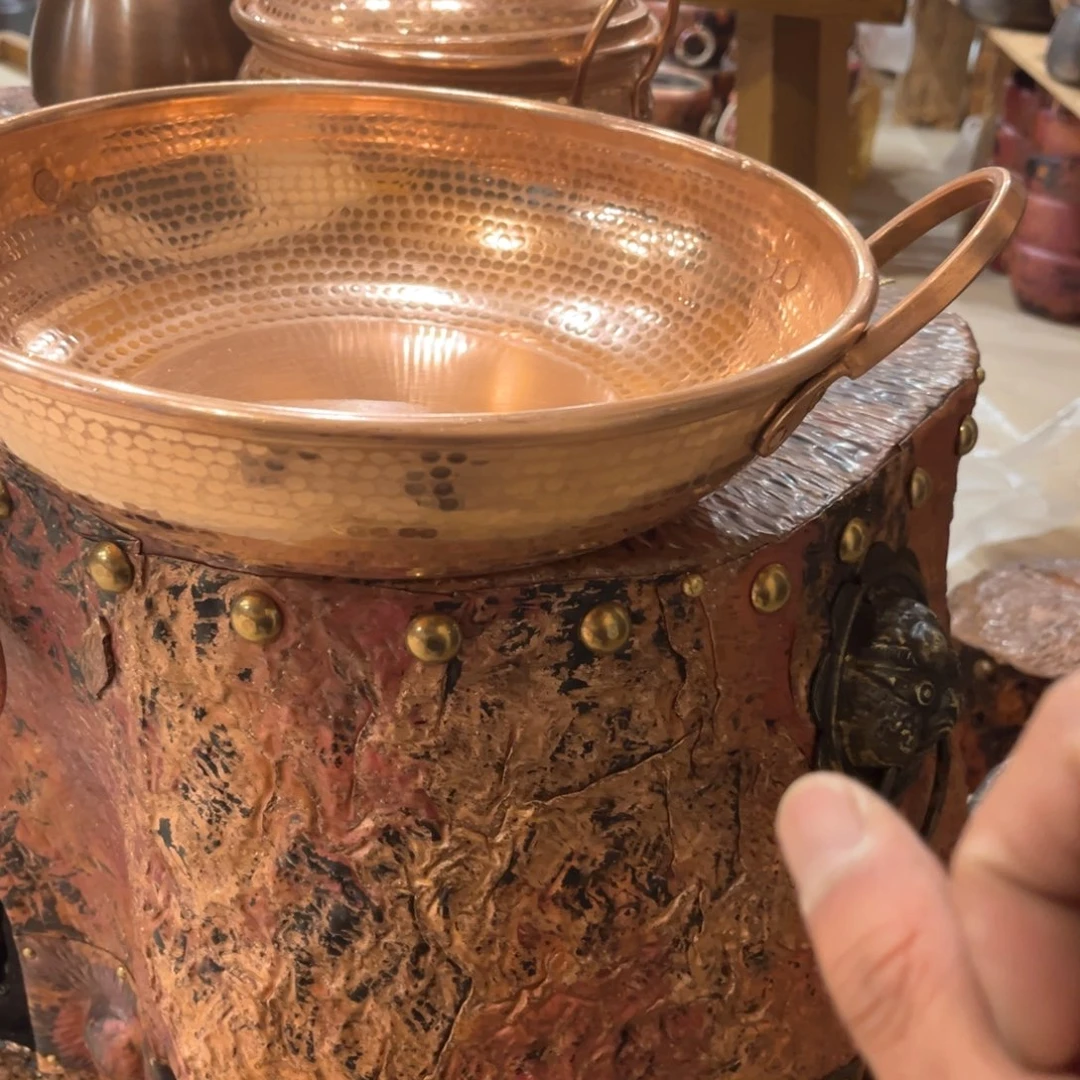 30电磁炉炒锅手工锻打工艺