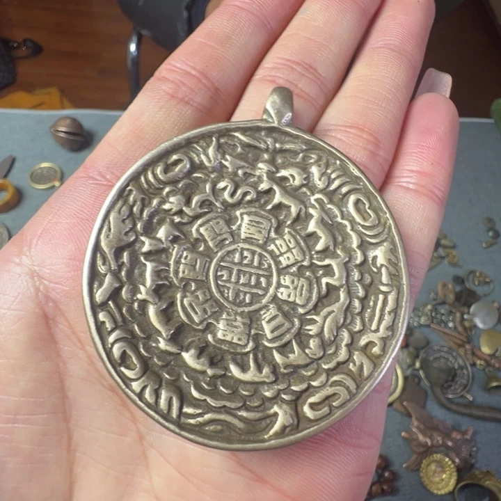 琉璃纯铜合金共艺品随机发货