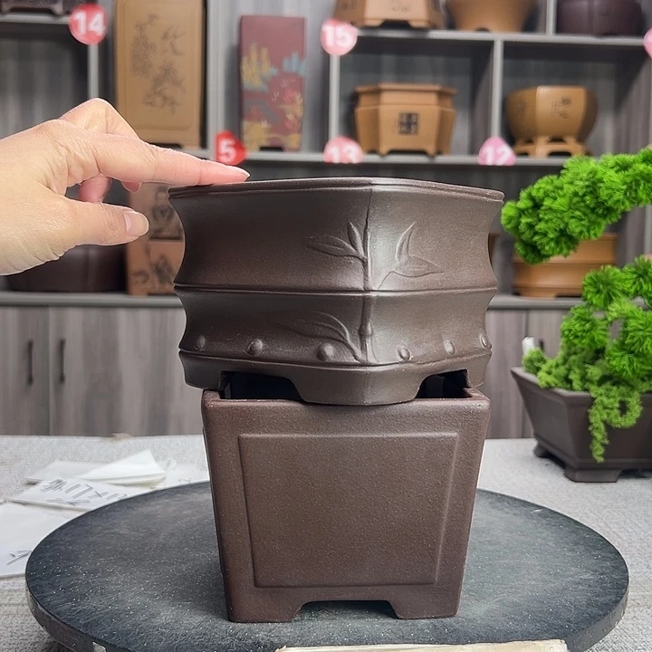 紫砂花盆紫砂第一