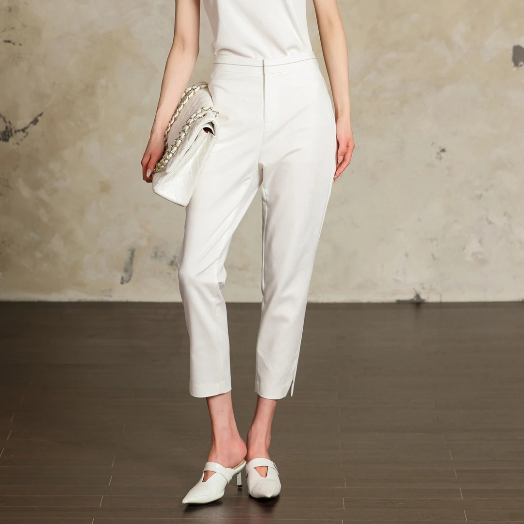 崋家曼2025春季新款|瘦腿裤休闲百搭女生裤子H102314583